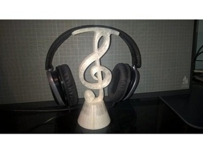 remix base headphone stand other 3d print model - Mito3D