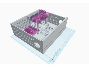 hypercube électronique de rampes mosfet 2x irf520 pi 3 d l'imprimante pièces D'ici à 2020 3030 raspberry 3d print model - Mito3D