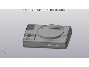 orangesega mini vidéo jeux orange pi retropie retrorangepi 3d print model - Mito3D