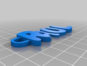 raúl organización personalizado 3d print model - Mito3D