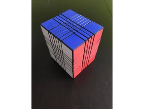 5x7x9 cuboïde extensions puzzles Puzzle en 3d rubiks cube twisty puzzle 3d print model - Mito3D