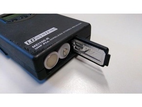 batterie rabat remplacement mei 100 récepteur ear-système de surveillance la ld systems pièces 3d print model - Mito3D