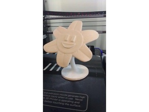 flowey undertale caractère sculptures l'art 3d print model - Mito3D