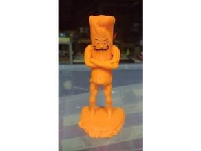 burrito cara esculturas presente novidade taco 3d print model - Mito3D