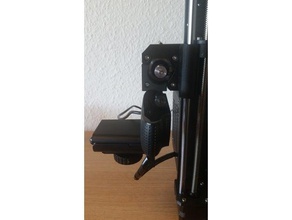 prusa i3 mk3 c920 camera mount 3d printer accessories webcam logitech holder 3d print model - Mito3D