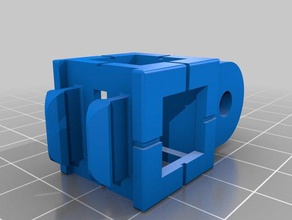 customized gopro mount engineering 3d print model - Mito3D