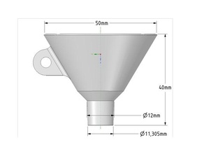 trichter funnel household 3d print model - Mito3D