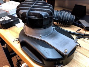 adaptador de uso volvo 240 kjet la caja del filtro localización acción lh inyección combustible +t proyecto automoción redblock turbo 3d print model - Mito3D