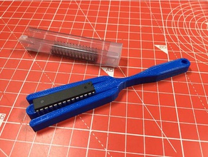 small dip ic lead bender v101 electronics 3d print model - Mito3D