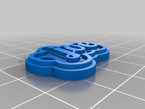 joe Schlüsselanhänger angepasst 3d print model - Mito3D
