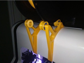 robo3d r1 filamento alloggiamento la stampante accessori titolare robo 3d 3d print model - Mito3D