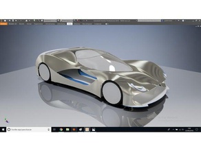 prototipo di el&eacutectrico v7 concetto veicoli 3d print model - Mito3D