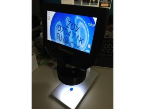 mustool g600 microscopio luce dell'anello del led oltre hobby addon 3d print model - Mito3D