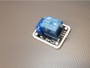 mount-frame-plate arduino relay module electronics mount frame board 3d print model - Mito3D