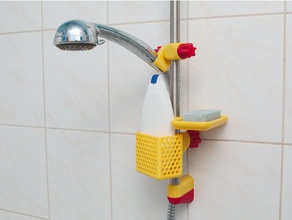 Brausehalter 31 Bad schlecht dusche duschkopfhalter showerholder 3d print model - Mito3D