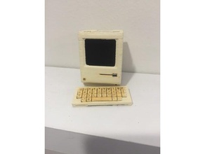macintosh clavier, de la souris 3d l'impression 3d print model - Mito3D