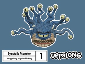 eyestalk monster Spiele Betrachters dungeons dragons Tischplatte 3d print model - Mito3D