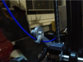 extruder filament guide roller ender 3 3d printer parts 3d print model - Mito3D