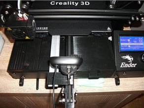ender 3 extending camera arm 3d printer accessories c270 mount creality 3d print model - Mito3D