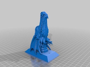 dragon gancio 3d stampa 3d print model - Mito3D