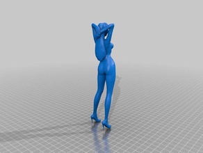 misa hayase lisa hayes Skulpturen Mädchen macross robotech 3d print model - Mito3D