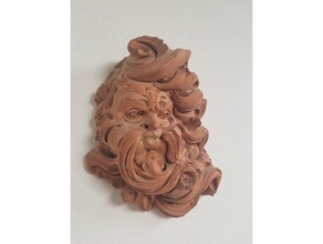 terra cotta italian mask sculptures 3dscan autodesk remake face italy photogrammetry pottery 3d print model - Mito3D