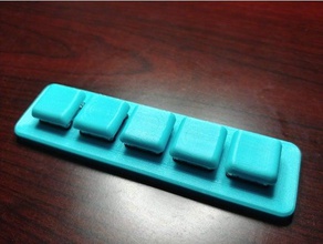 son düşük profilli küresel keycap v2 bilgisayar klavye 3d print model - Mito3D