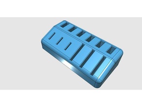 usb microsd kart sahibinin organizasyon flash sürücü micro sd sahibi tutucu stick 3d print model - Mito3D