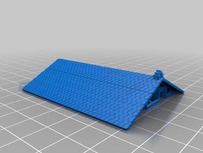 Dach sant climent taull Gebäude Strukturen 3d print model - Mito3D