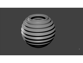 sferica ciotola cucina pranzo frullatore blender3d rendering 3d print model - Mito3D