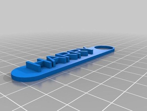 harry-tag Schlüsselanhänger angepasst 3d print model - Mito3D