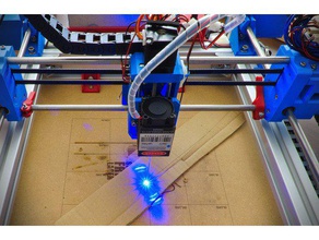 corexy laser engraver mk2 diy engraving 3d print model - Mito3D