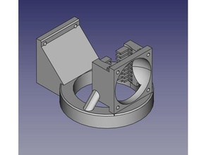 flsun cubo fang e3d v5 de la impresora partes 3d print model - Mito3D
