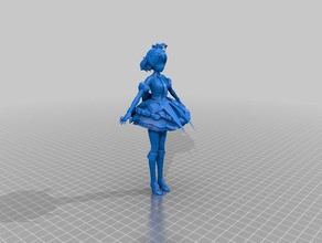 freyja wion sculture delta macross 3d print model - Mito3D