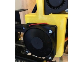 fan adaptador de 40 mm 60 cr-10 3 d la impresora accesorios Ventilador 40mm 60mm cr10 creality 3d print model - Mito3D