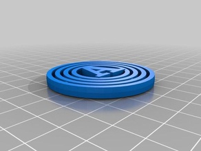 meine angepasste kardanischer Brief Zeichen logos 3d print model - Mito3D