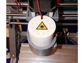 modulo del laser di 44 mm diametro cnc mandrino supporto motore macchina strumenti 44mm per 3d print model - Mito3D