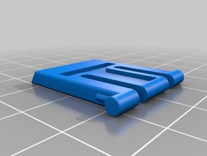 logitech keyboard clip office 3d print model - Mito3D