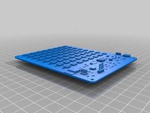 la matrice rgb consiglio elettronica 3d print model - Mito3D