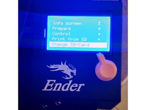 prusa estilo do botão encoder ender 3 d a impressora partes 3d print model - Mito3D