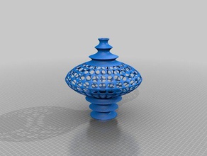vase wk1408 Container florero jarron vaso 3d print model - Mito3D