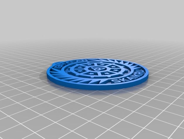 100 skaikru logo işaretler logoları clark sembol 3D print model - Mito3D