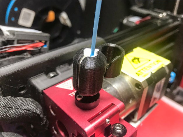 filament-filter quick-release-clamp Art 3d Drucker - Zubehör anti verstopfen anti-Verstopfung anti-Staub antidust clean filament cleaner filament-cleaner Staub-Reiniger Staub-Sammler Staub-filter staubfrei ist Staub entfernen Staub-Entferner nicht mehr Sie Entstopfung 3D print model - Mito3D