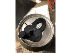 beer-can-Stecker Haushalt 3d print model - Mito3D