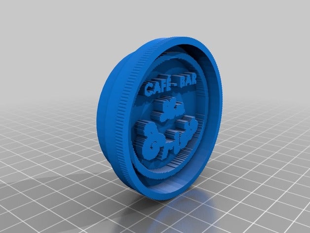 grinder bar art 3D print model - Mito3D