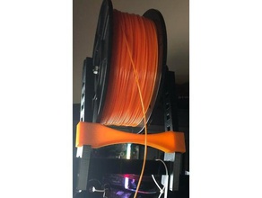 spoolholder stabilizer anet a8 3d printing mods parts upgrade filament spool holder mount 3d print model - Mito3D