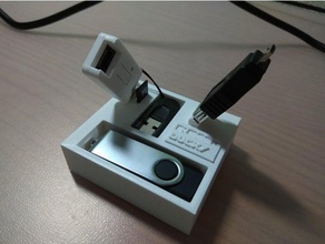 patito de goma pack pie electrónica 3d print model - Mito3D
