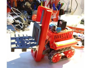 smars ek parça forklift inşaat oyuncaklar 3d print model - Mito3D
