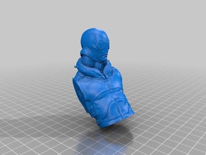 abe sapien à clé sculptures hellboy 3d print model - Mito3D