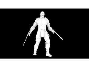 baraka juegos figura de acción mortal kombat juguete 3d print model - Mito3D